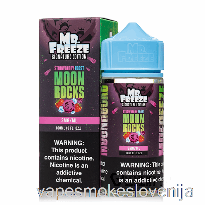 Vape Petrol Moonrocks - Strawberry Frost - Mr Freeze - 100 Ml 3 Mg